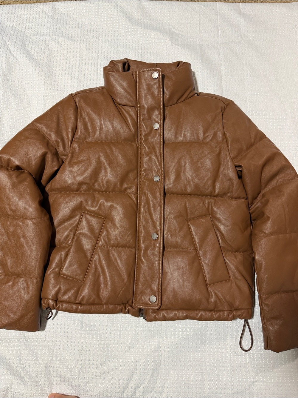 Hollister Puffer Jacket - Brown